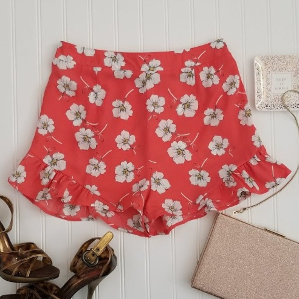 NEW Womens shorts summer floral boho romper style